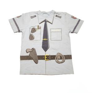 Kid's Police Shirt From Germany‎ Size 6-9 Years